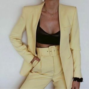 Zara Yellow Blazer